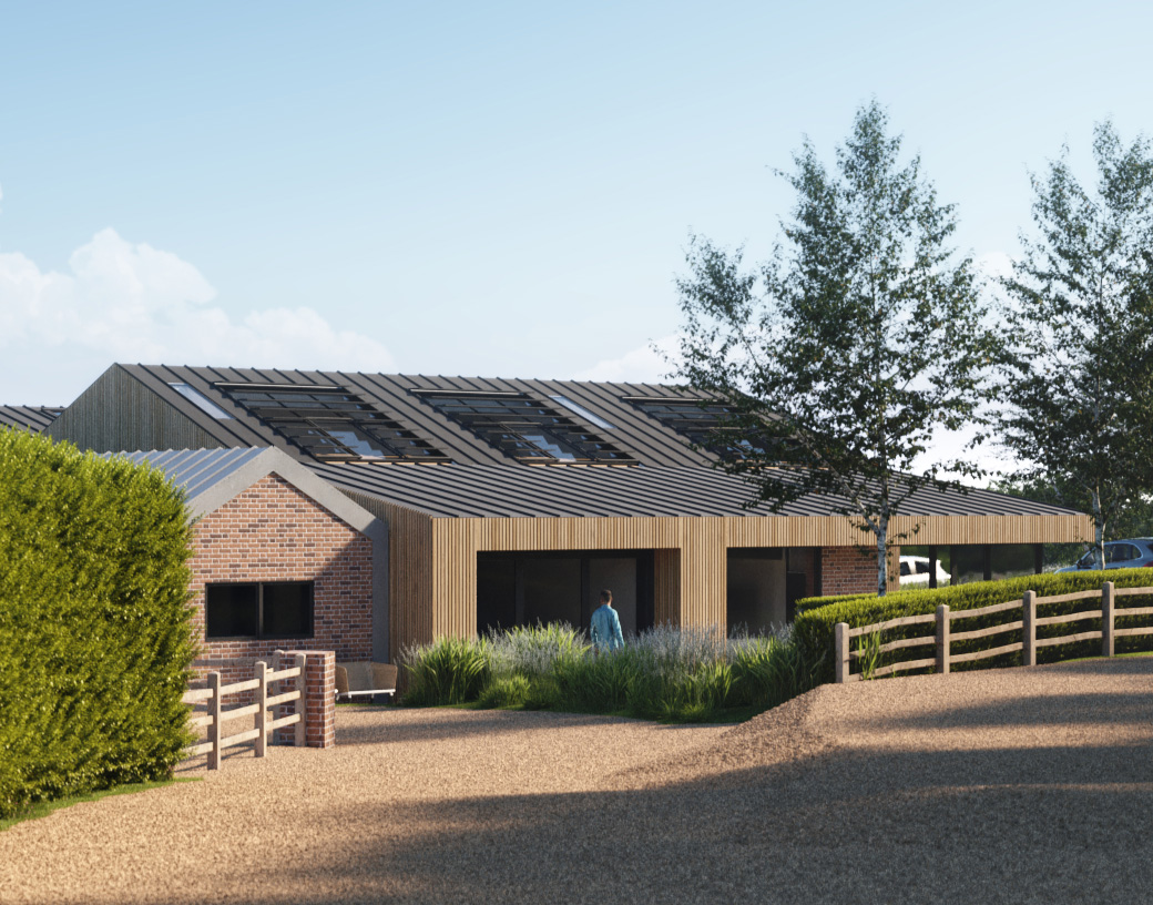 A collection of homes that preserve the working character of the farmstead while giving the buildings a new life.