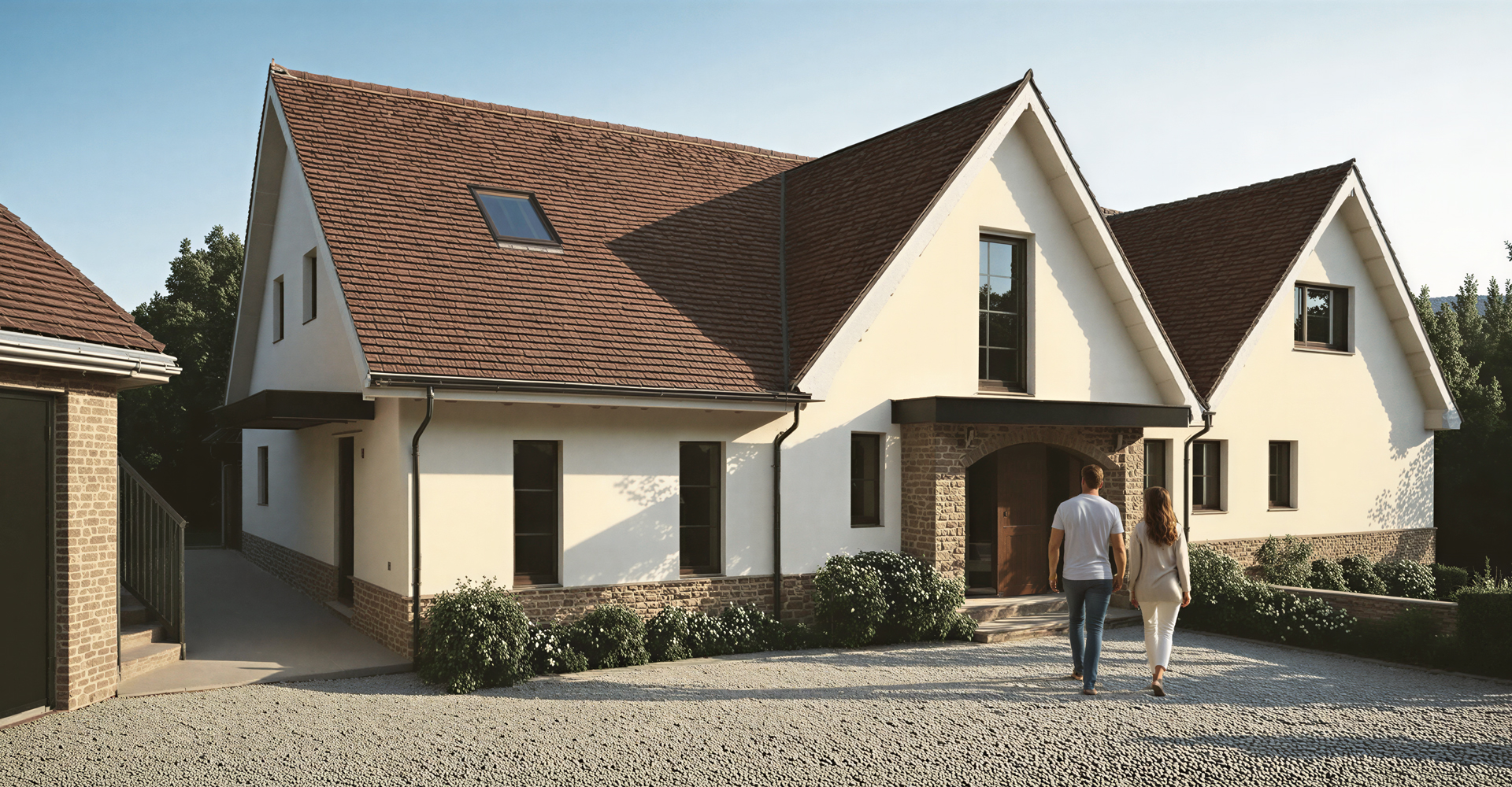 Furzefield reimagines a substantial chalet bungalow as a more cohesive and contemporary family home.