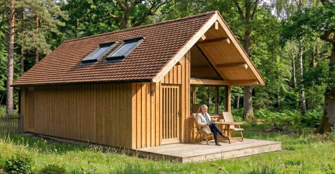 Woodside is a thoughtful reworking of an existing home in Wadhurst, designed to bring more light and connection to the surrounding garden.